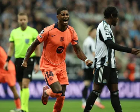 Rashford's Double Silences The Magpies' Party and Secures Barça's Victory