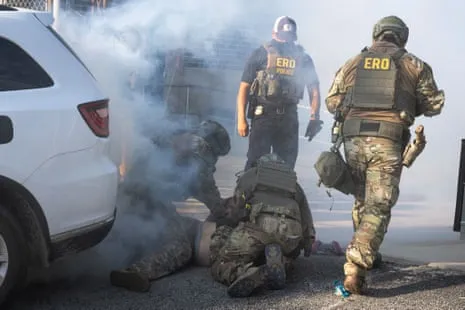 Federal Authorities Use Teargas and Projectiles to Disperse Chicago ICE Protest