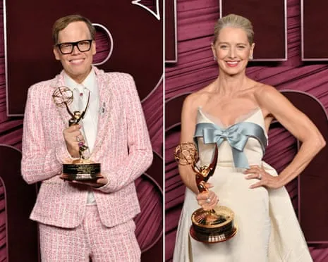 The talented Jeff Hiller and Katherine LaNasa: Their Unexpected Emmy Victories Inspire Those Who Break the Template