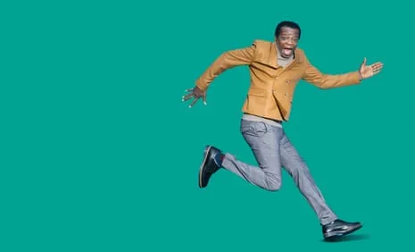 Stephen K Amos: ‘My Toes Are Hideous’ and They’re Attached to the Skinniest Limbs Anyone Has Seen.