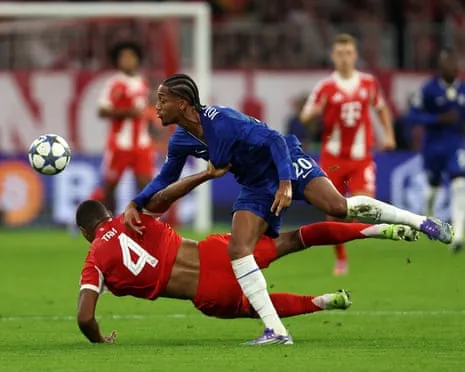 The Blues' boss explodes when the German giants defender Jonathan Tah escapes dismissal during UCL loss